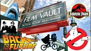 The Film Vault Store Tour | Retro Universal Studios Merchandise | Back to the Future Memorabilia