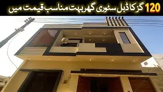 Brand New 120 Sq. Yards House for Sale in Karachi | Prime Location in Scheme 33's Best Society