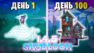 100 Дней Terraria СКАЙБЛОК 1.4.5