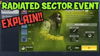 RADIATRD SECTOR EVENT &bull; EXPLAIN &bull; HOW TO GET REWARD &bull; RESISTANCE LV &bull; CALL OF DUTY MOBILE &bull; DMONG