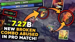 Clinkz 5.7k HP - NEW BROKEN COMBO ABUSED in PRO DOTA - 7.27B Patch - WTF DOTA 2