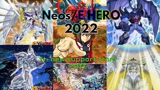 NEW Neos/E HERO/Jaden Yuki deck 2022, ft. support from Power of the Elements (with anime references)