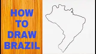 How To Draw Map Of Brazil