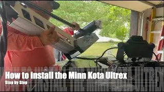 How to install a Minn Kota Ultrex Installation Video,  2025 24v 80lb 45