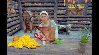 Medieval Dynasty, версия 1.0.0.9. Делаем деньги из воды, или зарабатываем баблишко на баге.