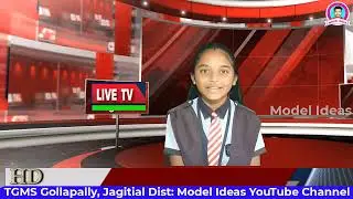 News Reading practice by Model Ideas Rajendhar Bondla 