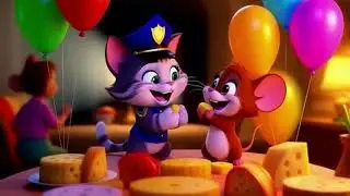 The Great Cat & Mouse Heist #kahaniya #kids #cat #mouse