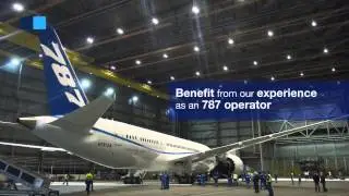 Boeing 787 maintenance solutions - MRO - Air France Industries KLM Engineering & Maintenance