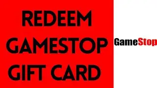 How To Redeem GameStop Gift Card (2025) | Redeem & Use Promo Code In GameStop (Quick & Easy)