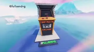 Gigantic arcade machine on fortnite creative mode