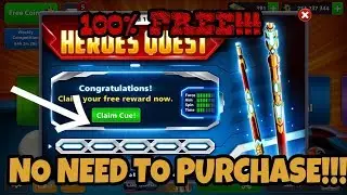 GET FREE IRON CUE!!! | 8 BALL POOL|( NOHACK/NO CHEAT)