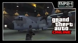 GTA ONLINE - [COOP] #2 - Missão Roubo Titânico - Roubando Maior AVIÃO Militar - GTA 5 PT-BR
