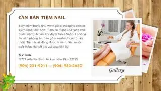 CẦN B&Aacute;N TiỆM NAILS  Jacksonville, Florida