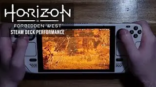 Horizon Forbidden West STEAM DECK Performance