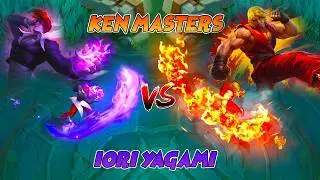 Chou Iori Yagami VS Ken Skin Comparison