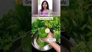 Neem Mint Coriander Juice 🥤 #shorts #skincare
