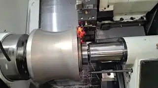 Easy processing of hard material.Hrs 65.Легкая обработка твердого материала.