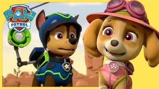 The Best Chase and Skye Rescues 🚨 | PAW Patrol Compilation | Cartoons for Kids