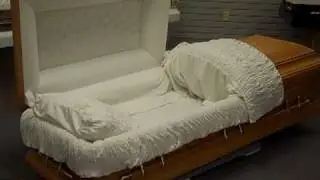 Franklin Solid Oak Casket