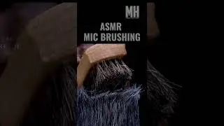 asmr Mic Brushing - New Video ALERT #fyp #capcut #asmr #asmrmicbrushing