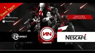 Zeonnn Nescafe Twitch TV Yayın Entegrasyonu Birinci Canlı Yayın TipEffect