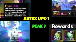 [NEW CODES] Update 1 MY REVIEW | ASTDX