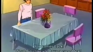 Kouji Kabuto demonstrates proper etiquette