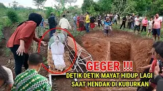 🔴 VIRAL !! MAYAT HIDUP LAGI SA'AT HENDAK DIKUBUR,GEGERKAN WARGA KAMPUNG