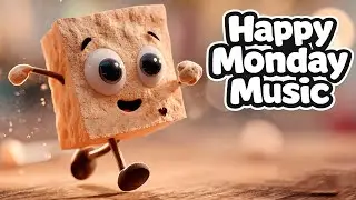 Happy Monday Music for Morning Momentum 🎉 Upbeat • Sticky Note March