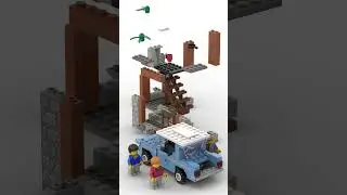 Lego 4728 Escape from Privet Drive #shorts #lego #satisfying #like #funny #viral #trending #youtube