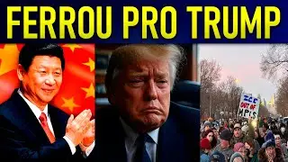 TRUMP TEM CRlSE DE P&Acirc;NlCO COM ACELERA&Ccedil;&Atilde;O DA DESDOLARIZA&Ccedil;&Atilde;O!! MEGA-PROTESTOS CONTRA ELE NOS EUA!!