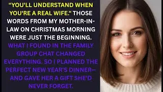 My Mother-in-Law Sabotaged Christmas &mdash; So I Gave Her the Gift She Deserved #revenge #truestory