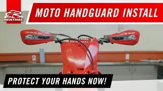 How to Install Renthal Moto Handguards : See How Factory Mechanics Do It &bull; Renthal Tech Tips