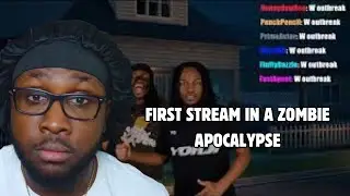 DU REACTS TO Streamers during zombie outbreak