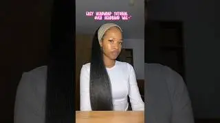 Would you rock this?😍#hairinspo #headbandwigstyles #headwrapstyles #zimbabweanyoutuber