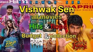 Vishwak Sen All Movies Box Office Collection | Budget, Hits & Flops | Funky & Legacy Update 2026
