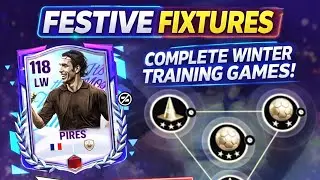 FESTIVE FIXTURES WINTER TRAINING GAMES ⚽#fifamobile #fifa23 #fifa #football #mobilegame #efootball