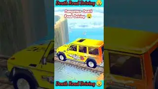 insane offroad jeep driving 😱 | extreme mud road challenge #shorts #youtubeshorts #games #viral