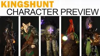 Kingshunt Character Preview (All Heroes, Backstories, Skins, Abilities, More!)