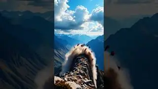 Cliff Breaks Under People&rsquo;s Feet | Shocking Fall From Mountain Edge