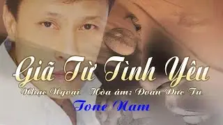 karaoke Giã Từ Tình Yêu_ Giọng Nam_ Nhạc Ngoại_ Hòa âm Đoàn Đức Tú