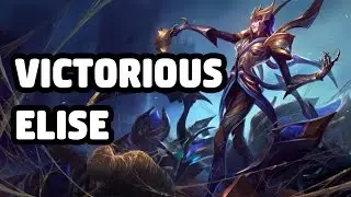 VICTORIOUS ELISE SKIN SPOTLIGHT - LEAGUE OF LEGENDS