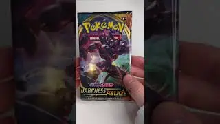 Opening Pack Of Pok&eacute;mon Darkness Ablaze #Shorts