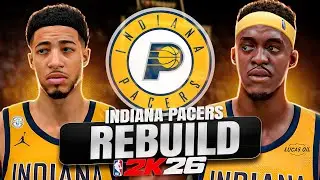EU RECONSTRUI o INDIANA PACERS no NBA2K26! 🟡🏁