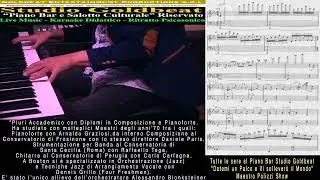 Piano bar a Roma Studio Goldbeat Maestro Polizzi Show Over The Rainbow