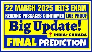 22 march ielts exam prediction 2025, 22 march ielts exam prediction,march ielts exam prediction 2025