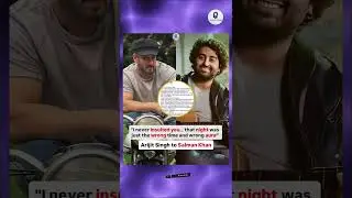 ❤️Arijit Singh&rsquo;s Heartfelt Apology to Salman Khan: The Truth Behind Their Feud Revealed!#shorts