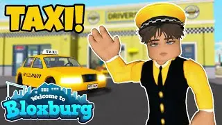 НОВАЯ РАБОТА ТАКСИ В БЛОКСБЕРГЕ! 🚕 + ОБНОВЛЕНИЕ К НОВОМУ ГОДУ 🥳