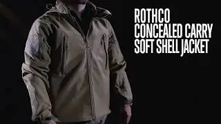 Concealed Carry Soft Shell Jacket  - Rothco Product Breakdown