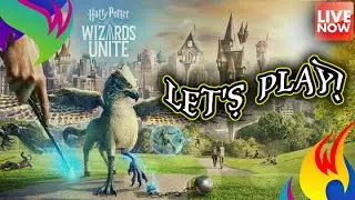 WizUWitches Hunting DRAGONS!! [Wizards Unite Fan Festival LIVE]